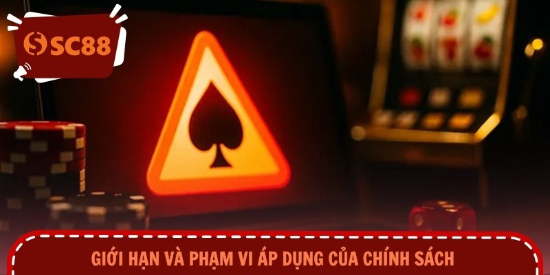 Giới hạn và phạm vi áp dụng của chính sách 
