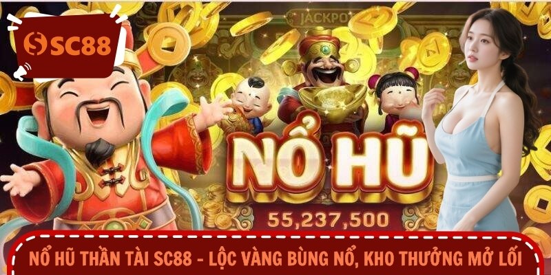 Nổ Hũ Thần Tài SC88 – Lộc Vàng Bùng Nổ, Kho Thưởng Mở Lối
