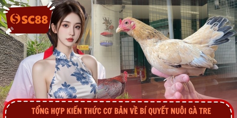 Tổng hợp kiến thức cơ bản về bí quyết nuôi gà tre