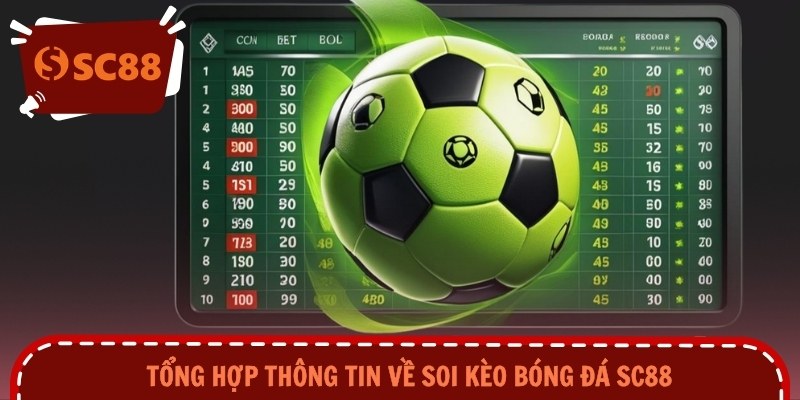 Tổng hợp thông tin về soi kèo bóng đá SC88
